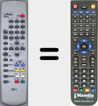 Replacement remote control for RE11
