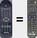 Replacement remote control for RD3930