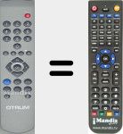 Replacement remote control for Otrum003
