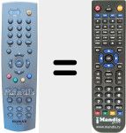 Replacement remote control for RT-505 (014002640)