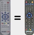Replacement remote control for Scientificlabs002