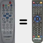Replacement remote control for YKQ51T3N8