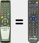 Replacement remote control for 0306