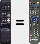 Replacement remote control for Analog