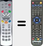 Replacement remote control for Imperal CPK