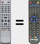 Replacement remote control for Opentel003