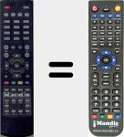 Replacement remote control for Pace010