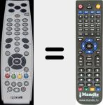Replacement remote control for Reel001