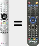Replacement remote control for ScientificAtlanta003