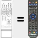 Replacement remote control for R10WM2
