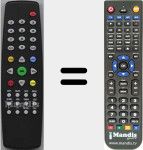 Replacement remote control for RG419DS1