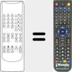 Replacement remote control for FXD