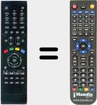 Replacement remote control for L160250STB1