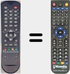 Replacement remote control for DSI30