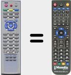 Replacement remote control for N42REM0002