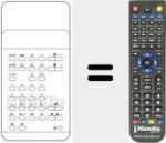 Replacement remote control for TC131