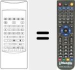 Replacement remote control for TC160