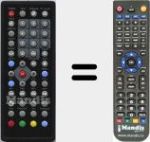 Replacement remote control for RC48