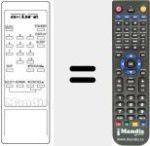 Replacement remote control for P147R
