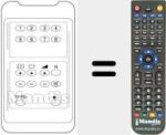 Replacement remote control for 18276
