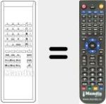 Replacement remote control for 94519 F