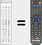 Replacement remote control for FB 90