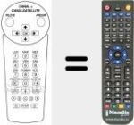 Replacement remote control for 3128 127 00132