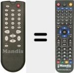 Replacement remote control for 3128 147 12241