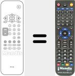 Replacement remote control for 3139 148 57501