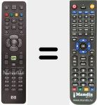Replacement remote control for 3139 228 65441
