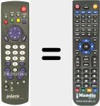 Replacement remote control for RC 86505 / 00