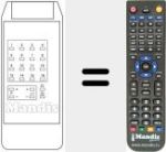 Replacement remote control for 36 SERIES