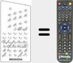 Replacement remote control for 517.99.1011