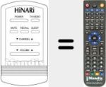 Replacement remote control for 6142-03501