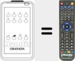 Replacement remote control for 70057 F