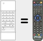 Replacement remote control for A506810