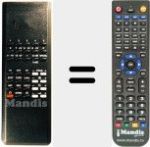 Replacement remote control for A514790