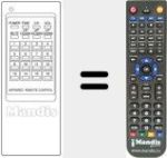 Replacement remote control for HS 147704