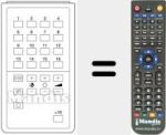 Replacement remote control for FB 532
