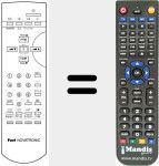 Replacement remote control for FB 7