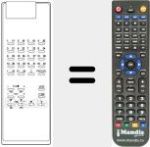 Replacement remote control for 5652 08 57