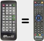 Replacement remote control for GS-063A
