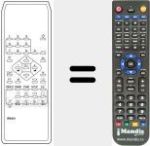 Replacement remote control for IR 5421