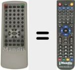 Replacement remote control for RM-08E