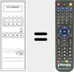 Replacement remote control for LME MONO