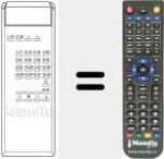 Replacement remote control for MC 132