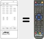 Replacement remote control for MECATRON 7201