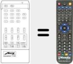 Replacement remote control for MECATRON 7205