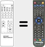 Replacement remote control for MG 2571