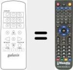 Replacement remote control for MICROSCART KANGEROE 2